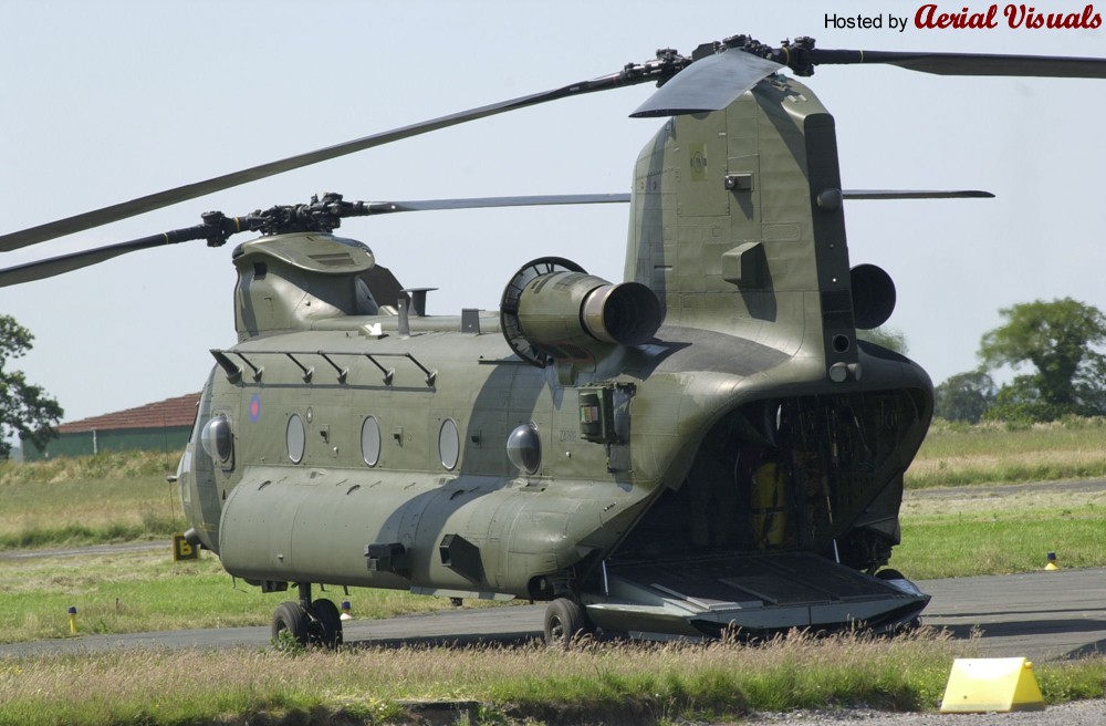 Aerial Visuals Airframe Dossier Boeing Vertol Chinook Hc S N