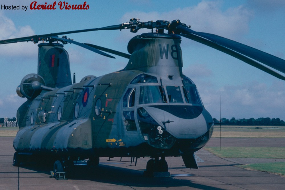 Aerial Visuals Airframe Dossier Boeing Vertol Chinook Hc A S N