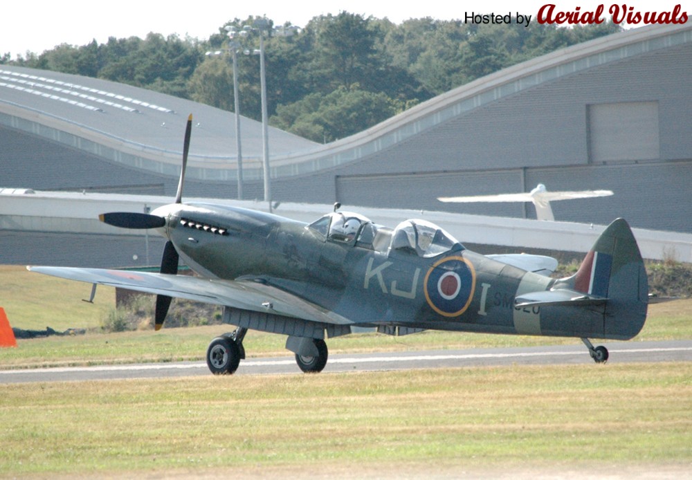 Aerial Visuals Airframe Dossier Supermarine Spitfire TR 9 S N