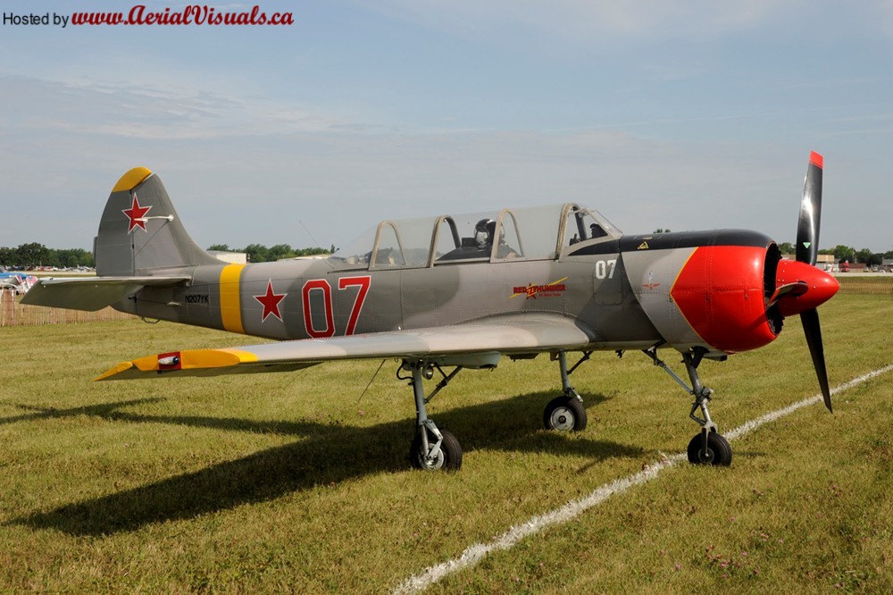 Aerial Visuals Airframe Dossier Yakovlev Yak 52 C N 9611913 C R