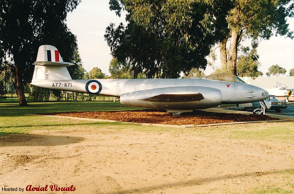 Aerial Visuals Airframe Dossier Gloster Meteor F S N A Raaf