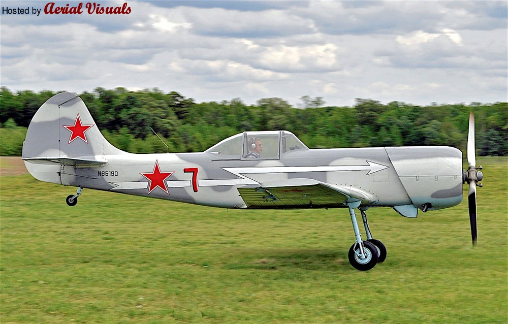 Aerial Visuals Airframe Dossier Yakovlev Yak 50 S N 25 DOSAAF C N