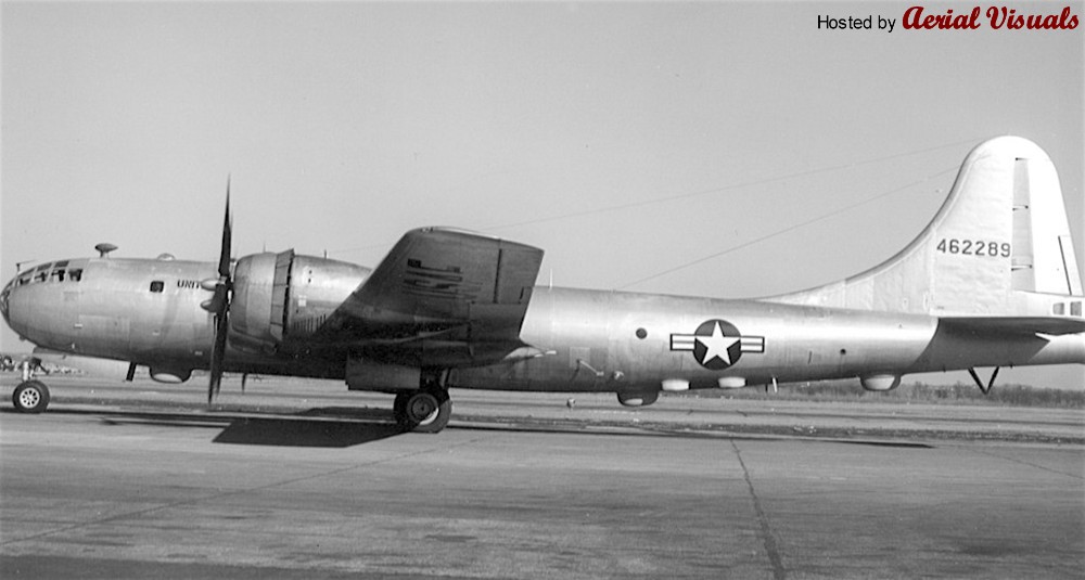 Aerial Visuals - Airframe Dossier - Boeing B-29a-70-bn Superfortress, S 