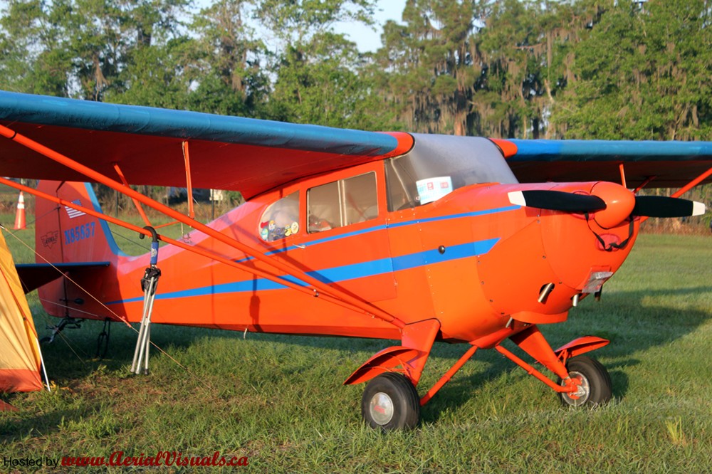 Aerial Visuals - Airframe Dossier - Aeronca 11 Chief, c/r N85857