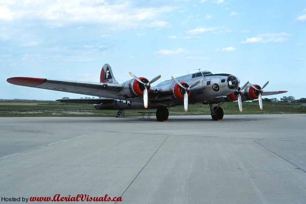 Aerial Visuals - Airframe Dossier - Boeing-Lockheed-Vega B-17G-105-VE ...