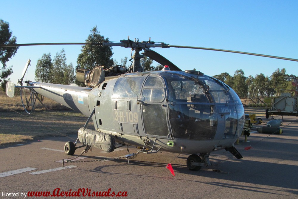 Aerial Visuals Airframe Dossier Sud Aviation SA 319B Alouette