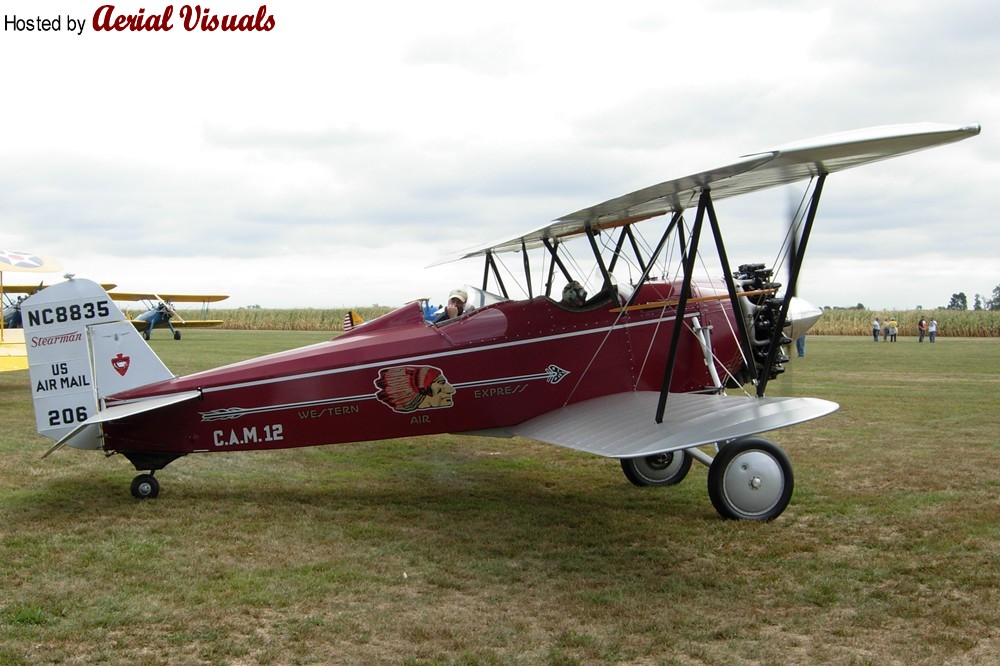 Aerial Visuals Airframe Dossier Stearman C3b C N 241 C R N8835