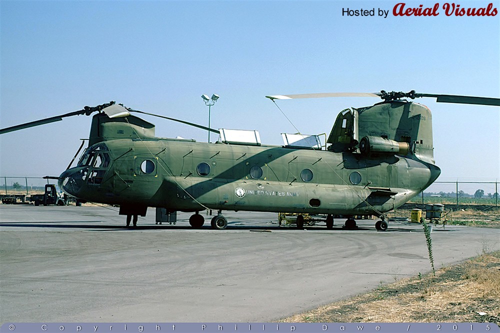 Aerial Visuals - Airframe Dossier - Boeing-Vertol CH-47A Chinook, s/n ...