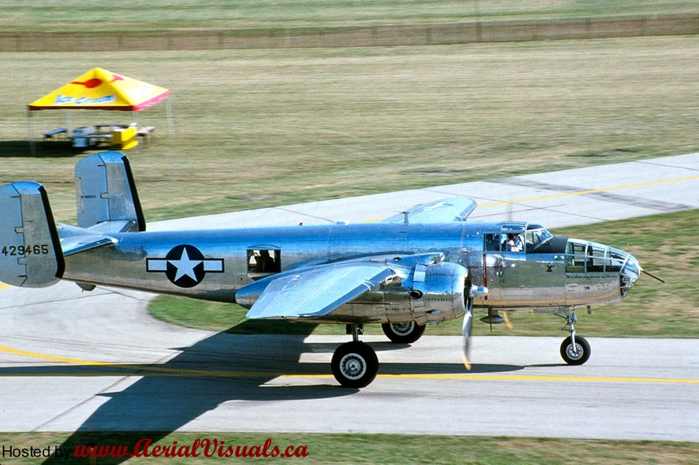 Aerial Visuals - Airframe Dossier - North American TB-25N Mitchell, s/n ...