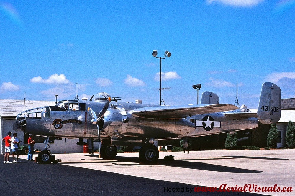 Aerial Visuals - Airframe Dossier - North American TB-25K Mitchell, S/n ...