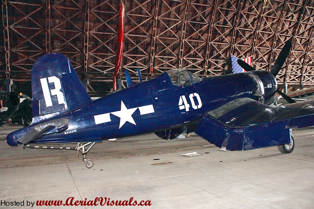 Aerial Visuals - Airframe Dossier - Vought F4U-7 Corsair, s/n 722 