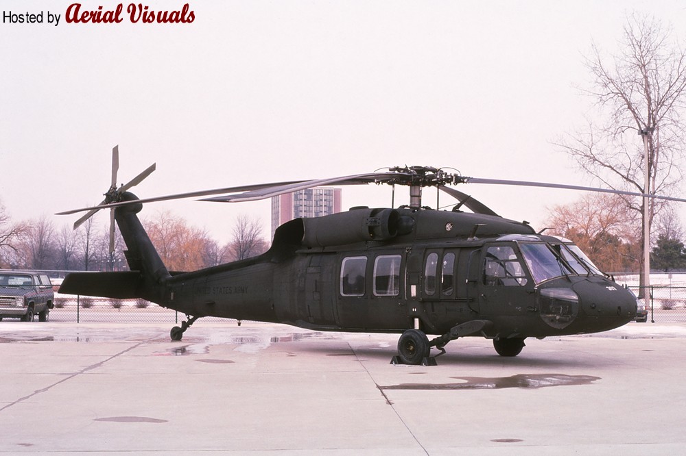 Aerial Visuals - Airframe Dossier - Sikorsky Uh-60a Black Hawk, S N 79 