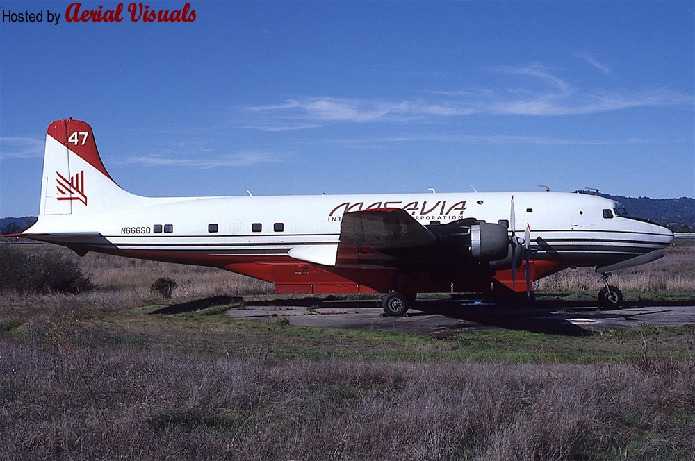 Aerial Visuals - Airframe Dossier - Douglas DC-6, c/n 43004, c/r