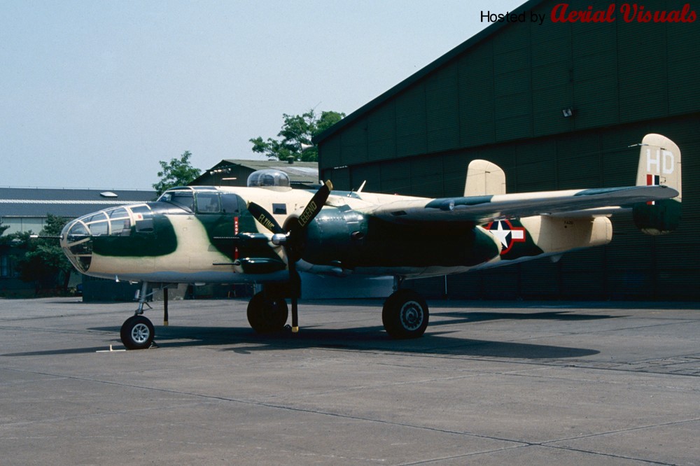 Aerial Visuals - Airframe Dossier - North American B-25J Mitchell, s/n ...