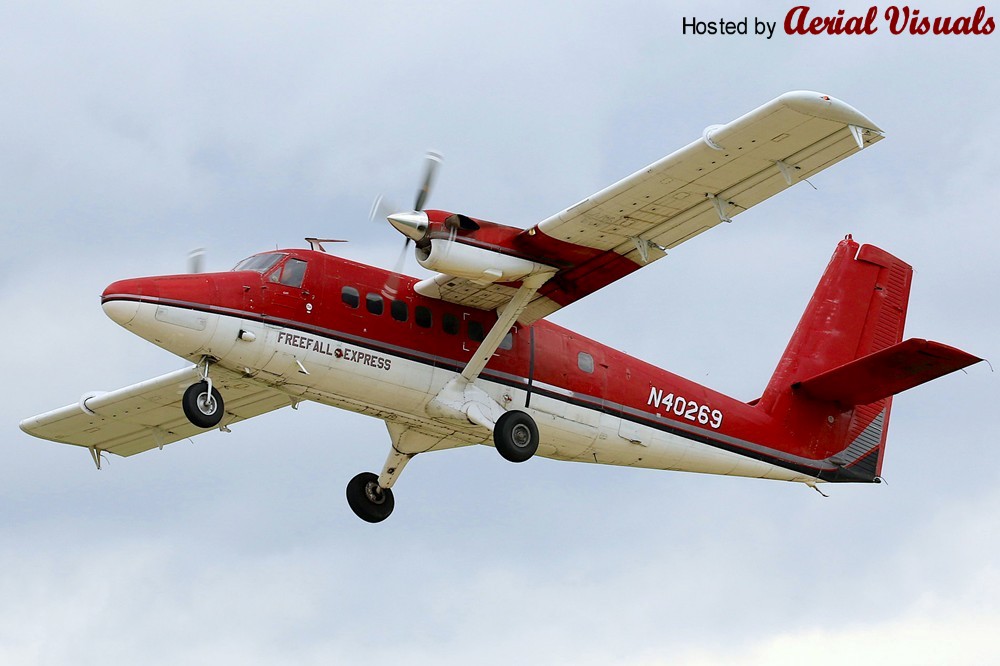 Aerial Visuals - Airframe Dossier - de Havilland Canada DHC-6 Twin Otter,  c/n 152, c/r N40269