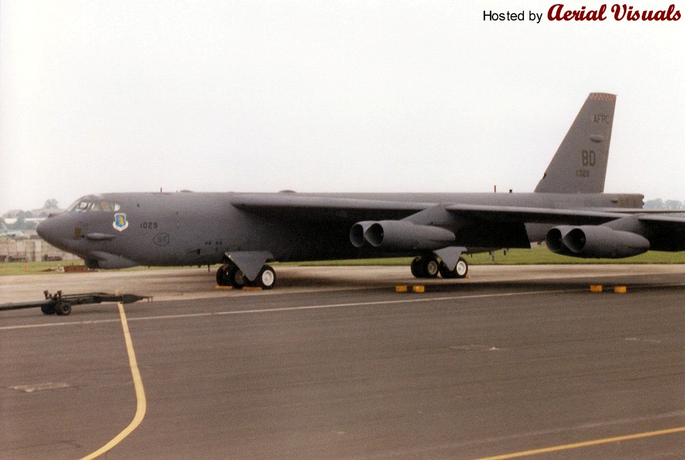 Aerial Visuals - Airframe Dossier - Boeing B-52H-175-BW Stratofortress ...