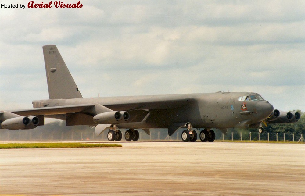 Aerial Visuals - Airframe Dossier - Boeing B-52G-105-BW Stratofortress ...