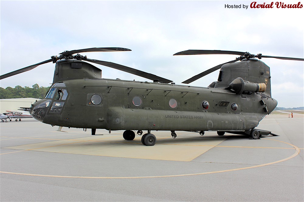 Aerial Visuals - Airframe Dossier - Boeing-Vertol CH-47D Chinook, s/n ...