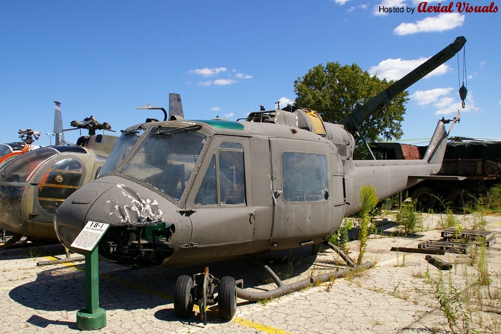 Aerial Visuals - Airframe Dossier - Bell UH-1A Iroquois, s/n 59-1710 US ...