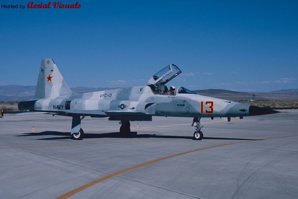 Aerial Visuals - Airframe Dossier - Northrop F-5N Tiger II, s/n 