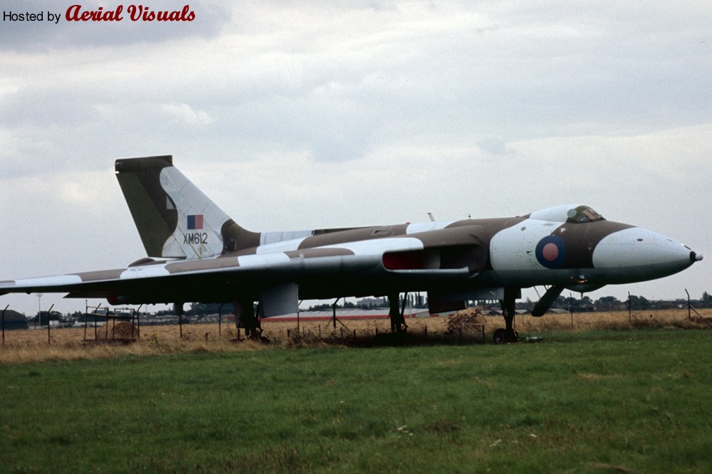 Aerial Visuals - Airframe Dossier - Avro Vulcan B.2, S/n XM612 RAF