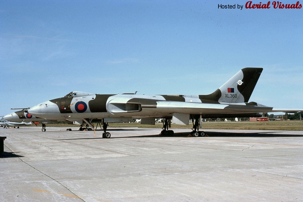 Aerial Visuals - Airframe Dossier - Avro Vulcan B.2, S/n XL360 RAF