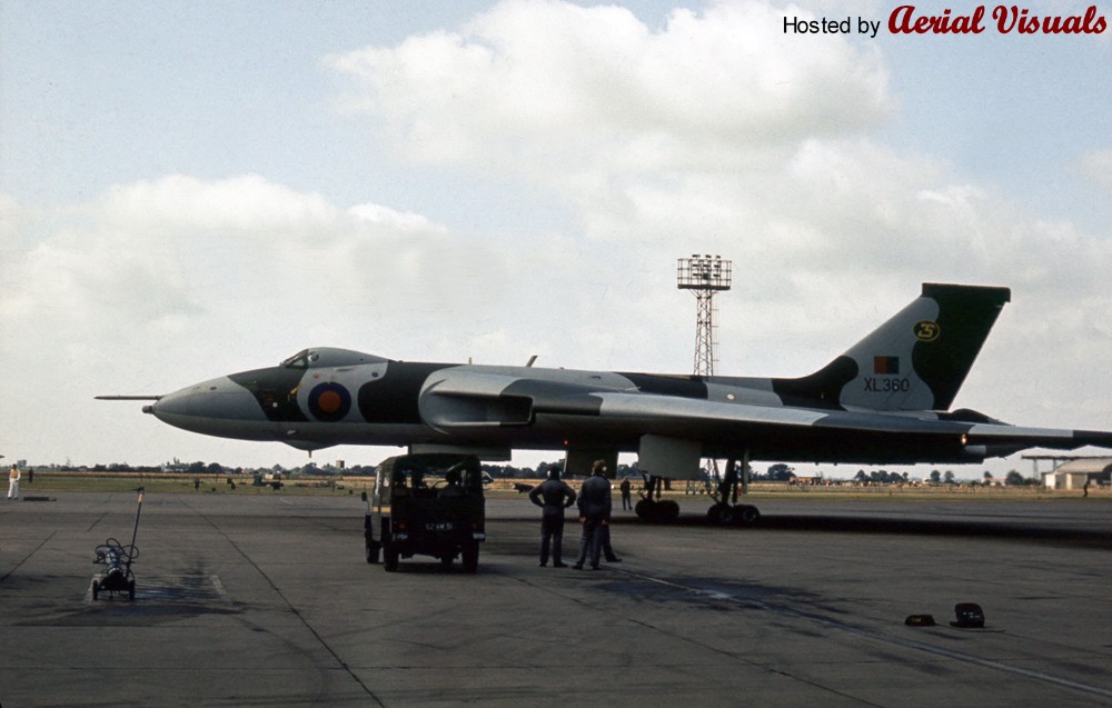 Aerial Visuals - Airframe Dossier - Avro Vulcan B.2, S/n XL360 RAF