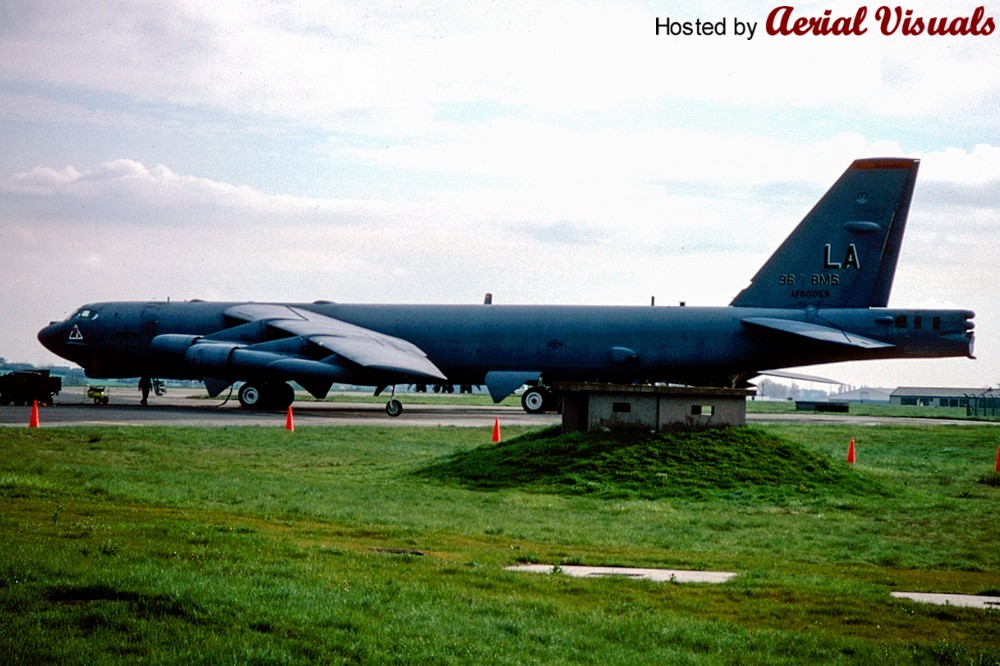 Aerial Visuals - Airframe Dossier - Boeing B-52H-160-BW Stratofortress ...