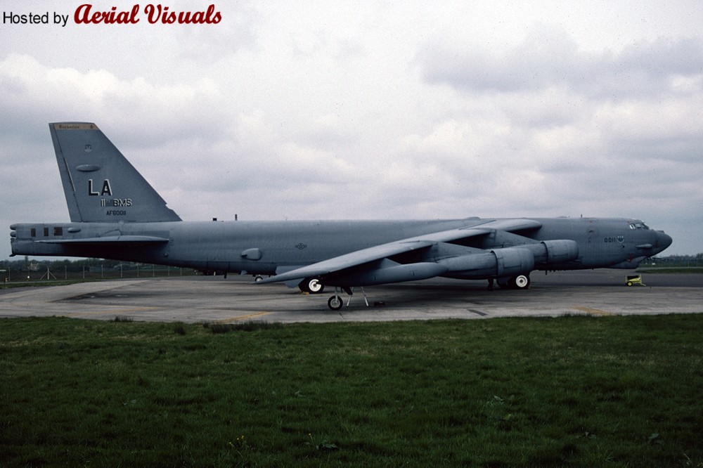 Aerial Visuals - Airframe Dossier - Boeing B-52H-135-BW Stratofortress ...