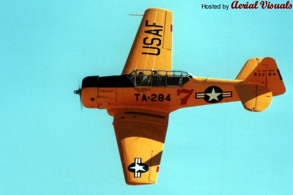 Aerial Visuals - Airframe Dossier - North American T-6G Texan, s/n 