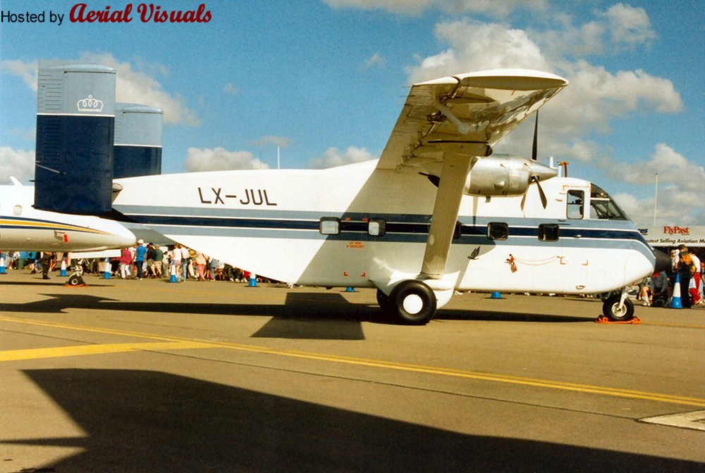 Aerial Visuals - Airframe Dossier - Short Skyvan 3M, S/n 5T-MAM FAIM, C ...