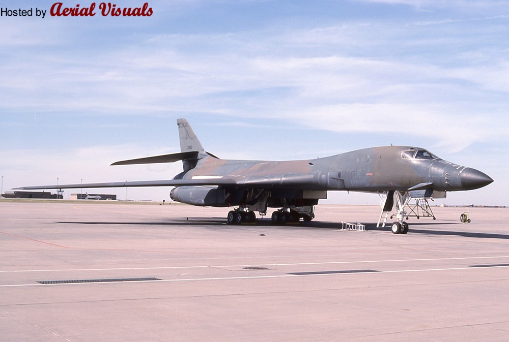 Aerial Visuals - Airframe Dossier - Rockwell B-1b-iv Lancer, S N 85 