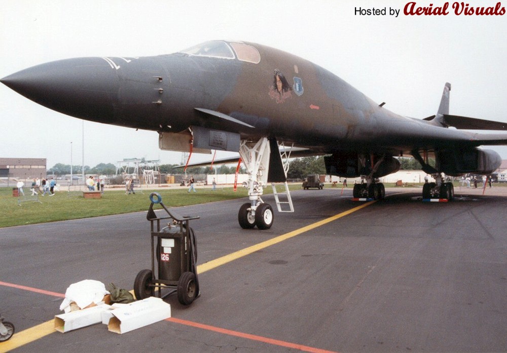 Aerial Visuals - Airframe Dossier - Rockwell B-1B-V Lancer, S/n 86-0102 ...