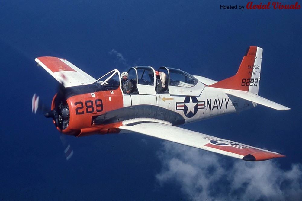 Aerial Visuals - Airframe Dossier - North American T-28B Trojan, s/n ...