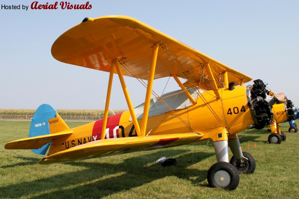 Aerial Visuals - Airframe Dossier - Stearman-Boeing N2S-3 Kaydet 