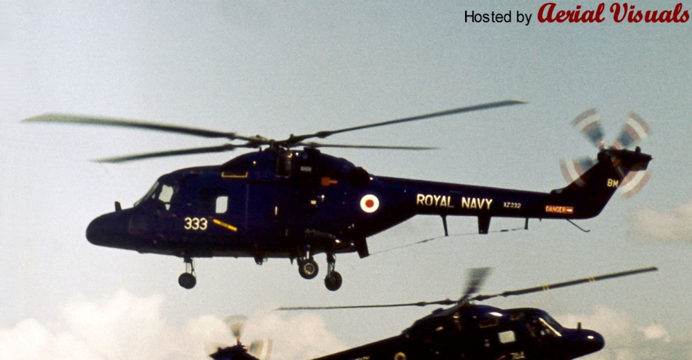 Aerial Visuals - Airframe Dossier - Westland Lynx HAS.3GMS, s/n XZ232 ...