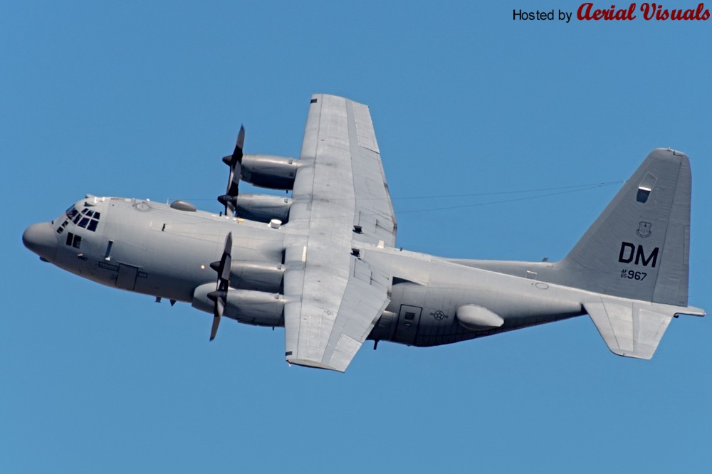 Aerial Visuals - Airframe Dossier - Lockheed EC-130H Compass Call, s/n ...