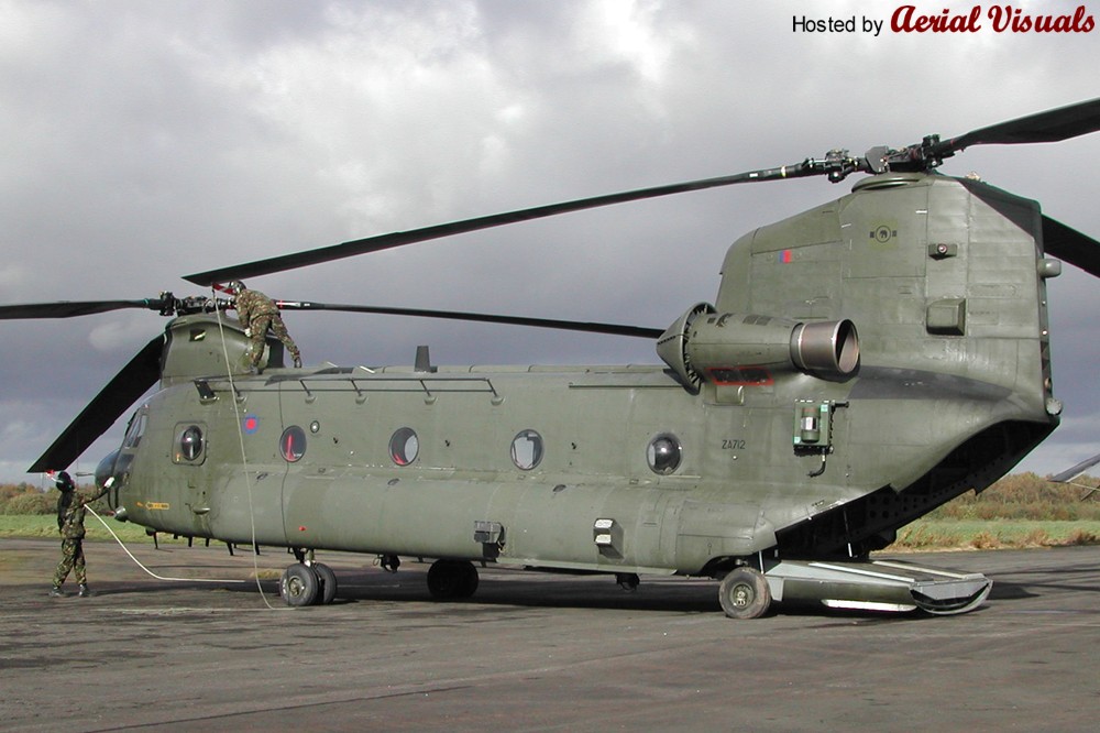 Aerial Visuals - Airframe Dossier - Boeing-Vertol Chinook HC.2, s/n ...