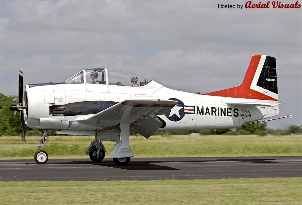 Aerial Visuals - Airframe Dossier - North American T-28C Trojan, s/n ...