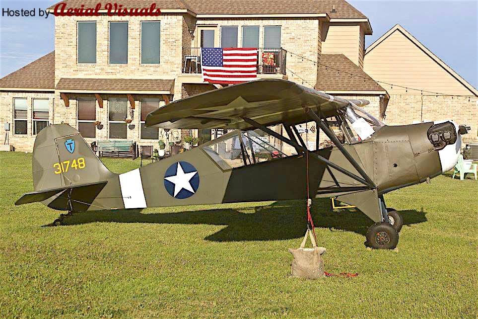 Aerial Visuals - Airframe Dossier - Aeronca L-3B Grasshopper, S/n 43 ...