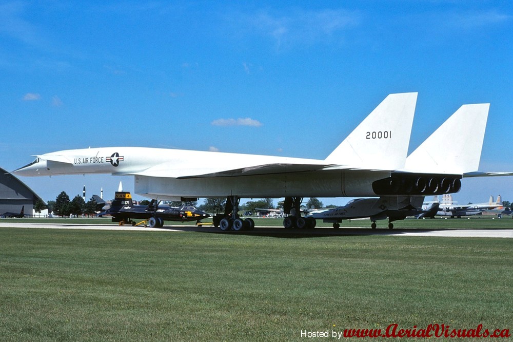 Aerial Visuals - Airframe Dossier - North American XB-70A-1-NA Valkyrie ...