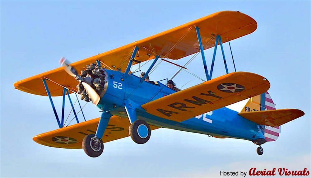 Aerial Visuals - Airframe Dossier - Stearman-Boeing PT-17 Kaydet, s/n ...