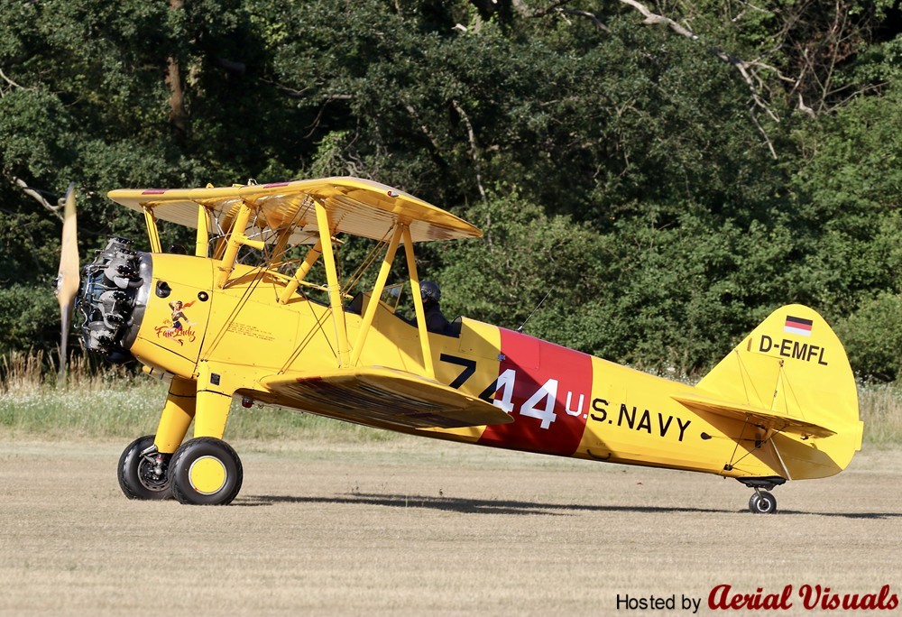 Aerial Visuals - Airframe Dossier - Stearman-Boeing PT-17 Kaydet, s/n ...