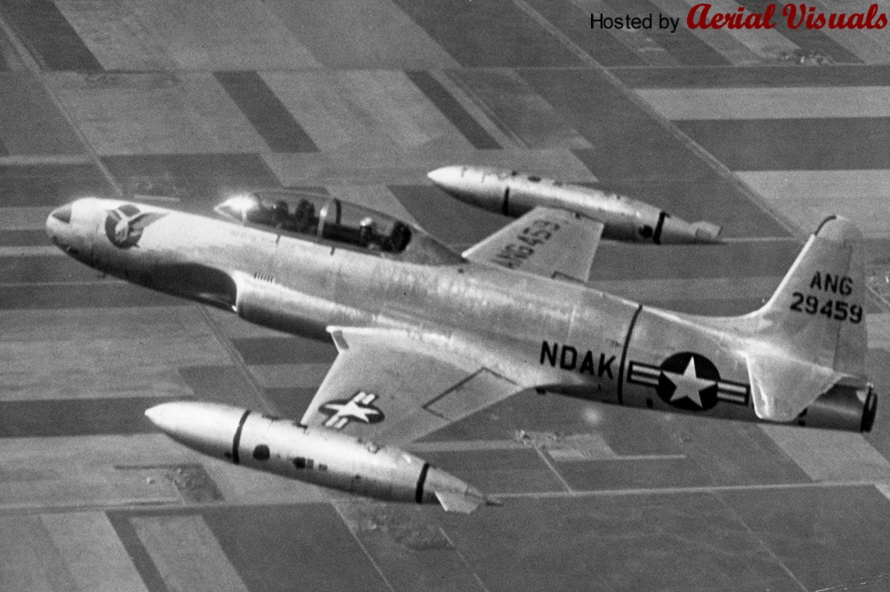 Aerial Visuals - Airframe Dossier - Lockheed T-33A-1-LO, s/n 52-9459 ...