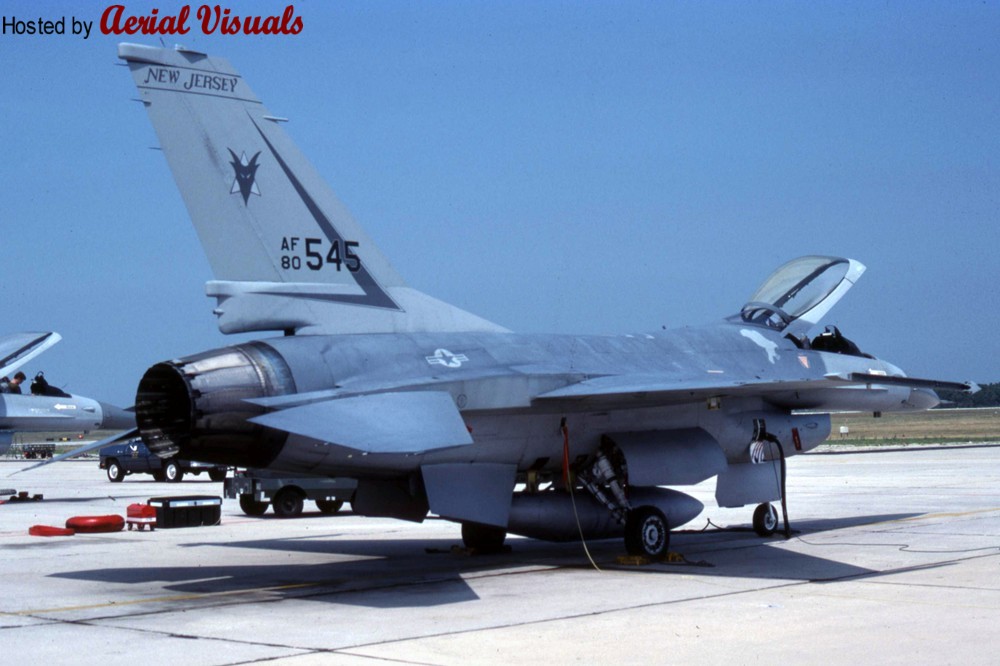 Aerial Visuals - Airframe Dossier - General Dynamics F-16A Block 15 ADF ...