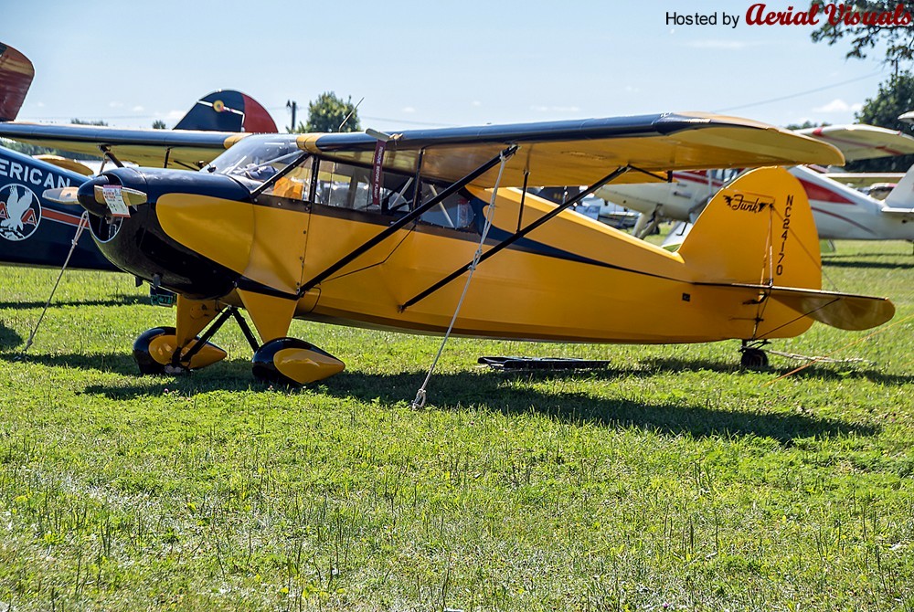 Aerial Visuals - Airframe Dossier - Funk B-75-L, C/n 196, C/r NC24170