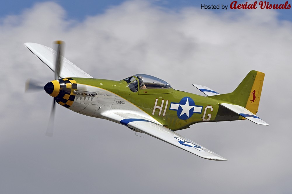 Aerial Visuals - Airframe Dossier - North American Mustang IV, s/n 9259 ...