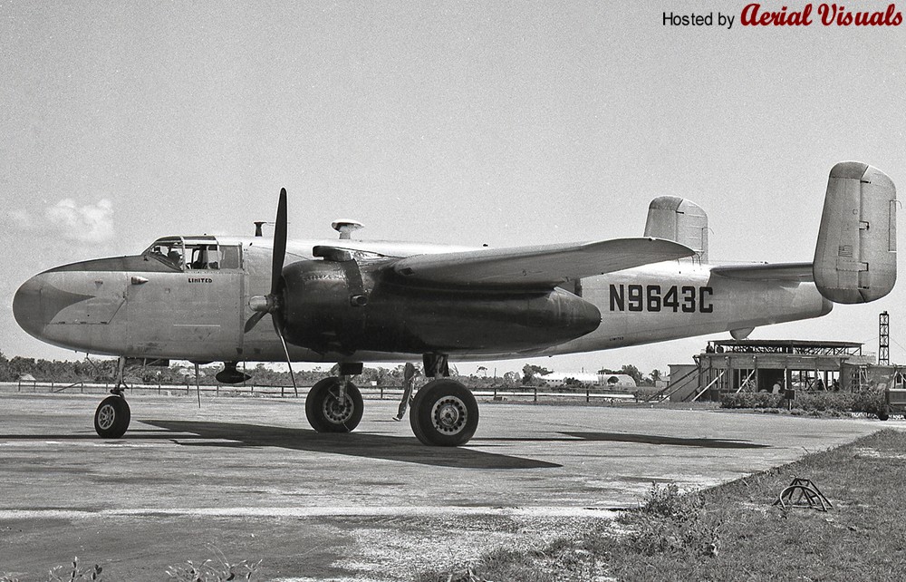 Aerial Visuals - Airframe Dossier - North American TB-25K Mitchell, S/n ...