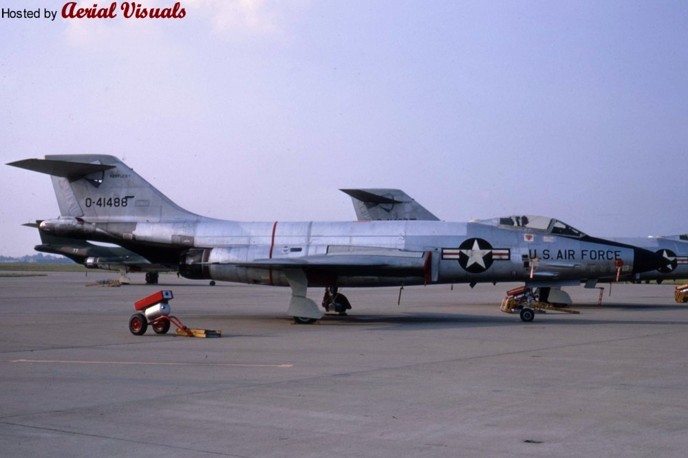 Aerial Visuals - Airframe Dossier - McDonnell RF-101H Voodoo, s/n 54 ...