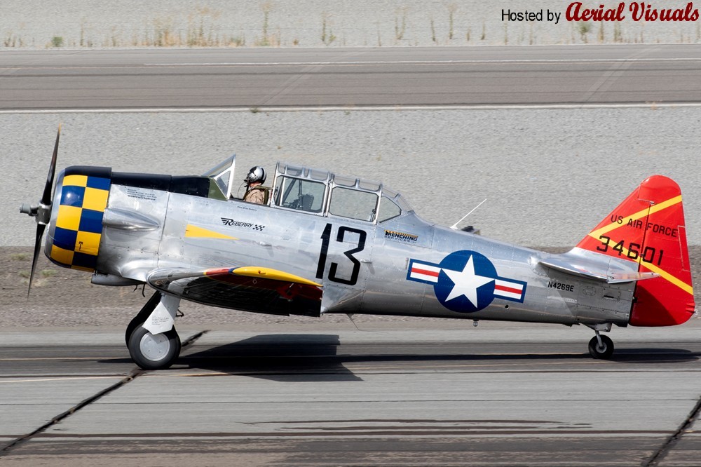 Aerial Visuals - Airframe Dossier - North American T-6G Texan, s/n ...